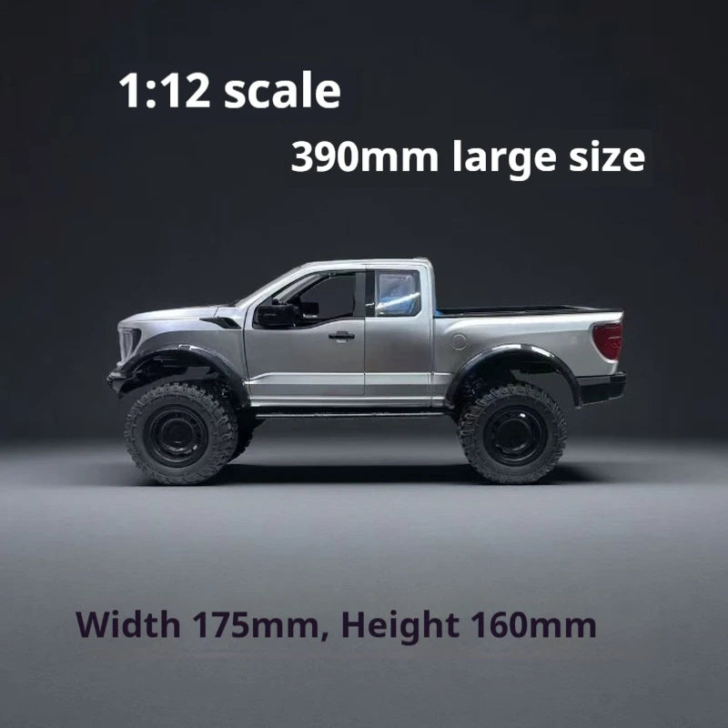 New Raptor F150 1/12 Rc Car Hongxing Simulation Rc Crawler Full Scale 4wd Off-Road Climbing Pickup Truck Model Boy Toy Gift