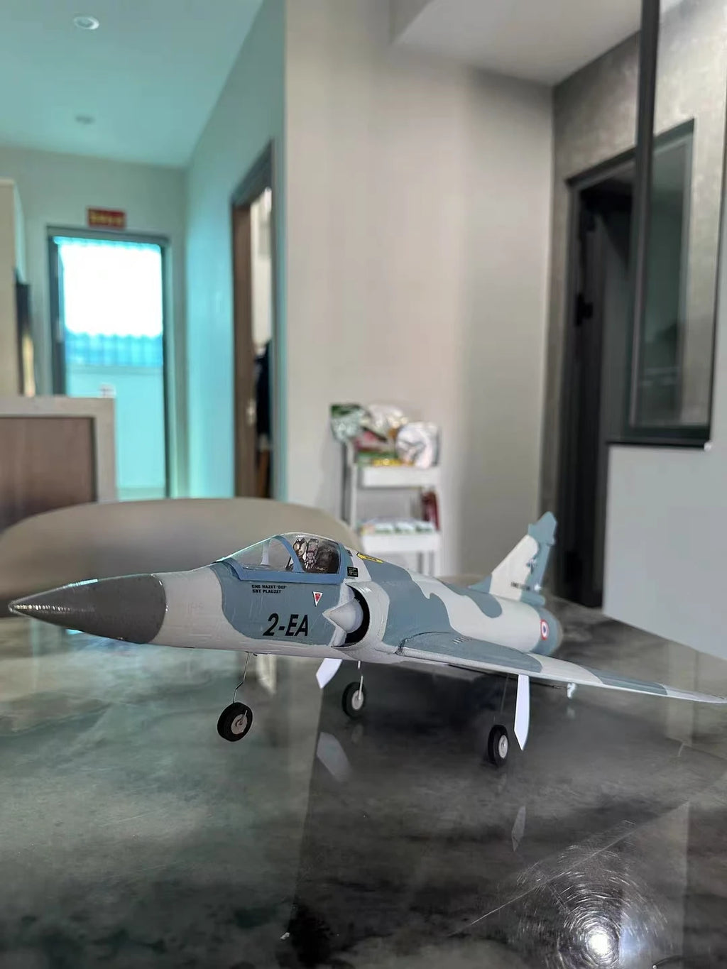 New Minimumrc Mirage 2000 30mm Brushless Edf 4ch Fixed Wing Rc Jet Plane Remote Control Aircraft Hobby Model Toy