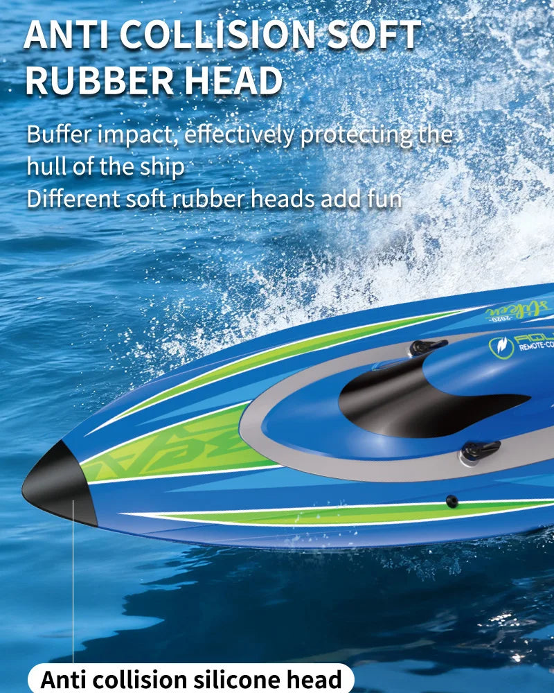 TX766 Brushless RC Boat 40km/h High Speed Big Power Waterproof Electric Toy Boat Model Low Battery Reminder Metal Rudder Gifts