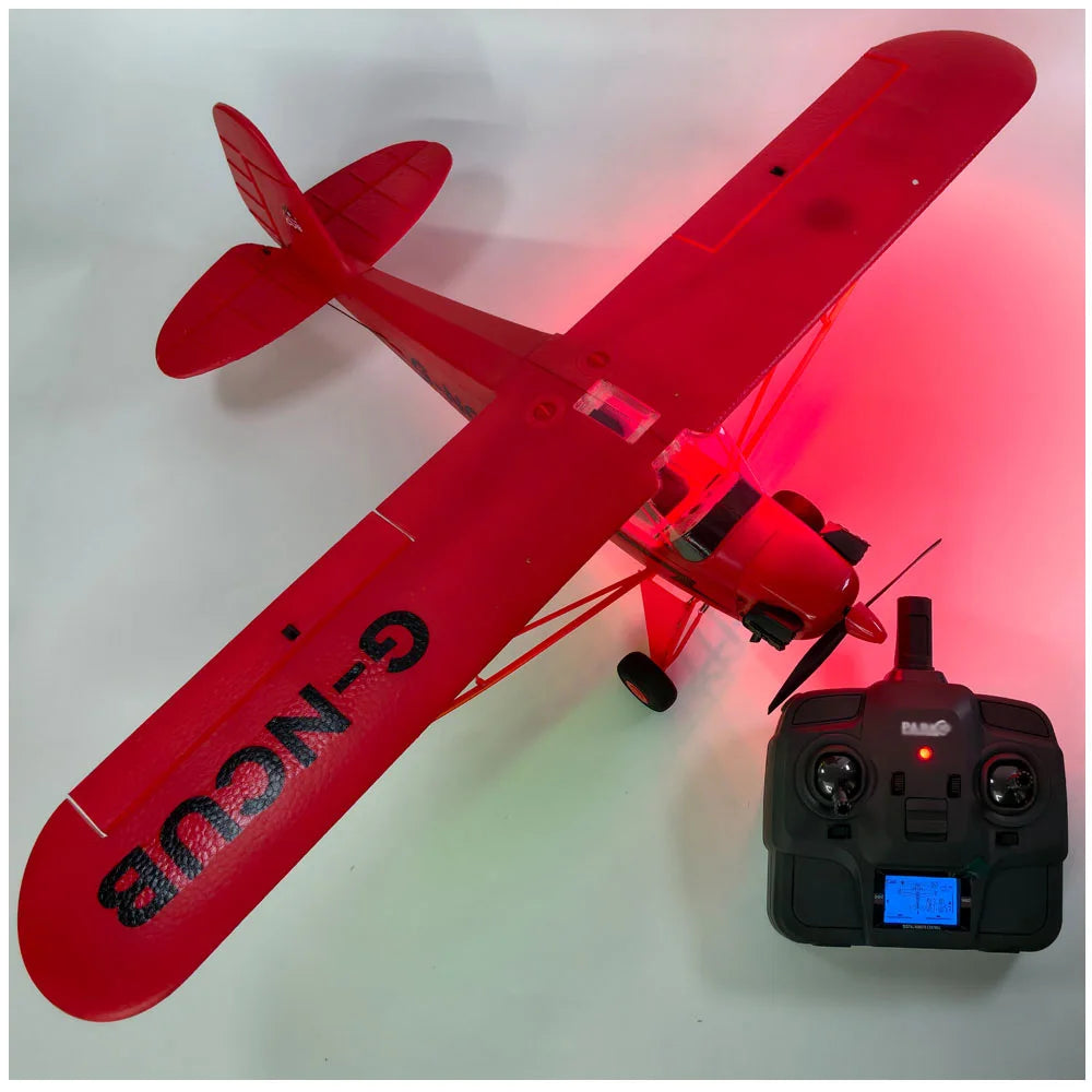 News Park10 J3-CUB RC Airplane RTF EPP RC 1406 Brushless Motor WLtoys A160 Upgrad 3D/6G System 650mm Wingspan Kit For Adult Gift