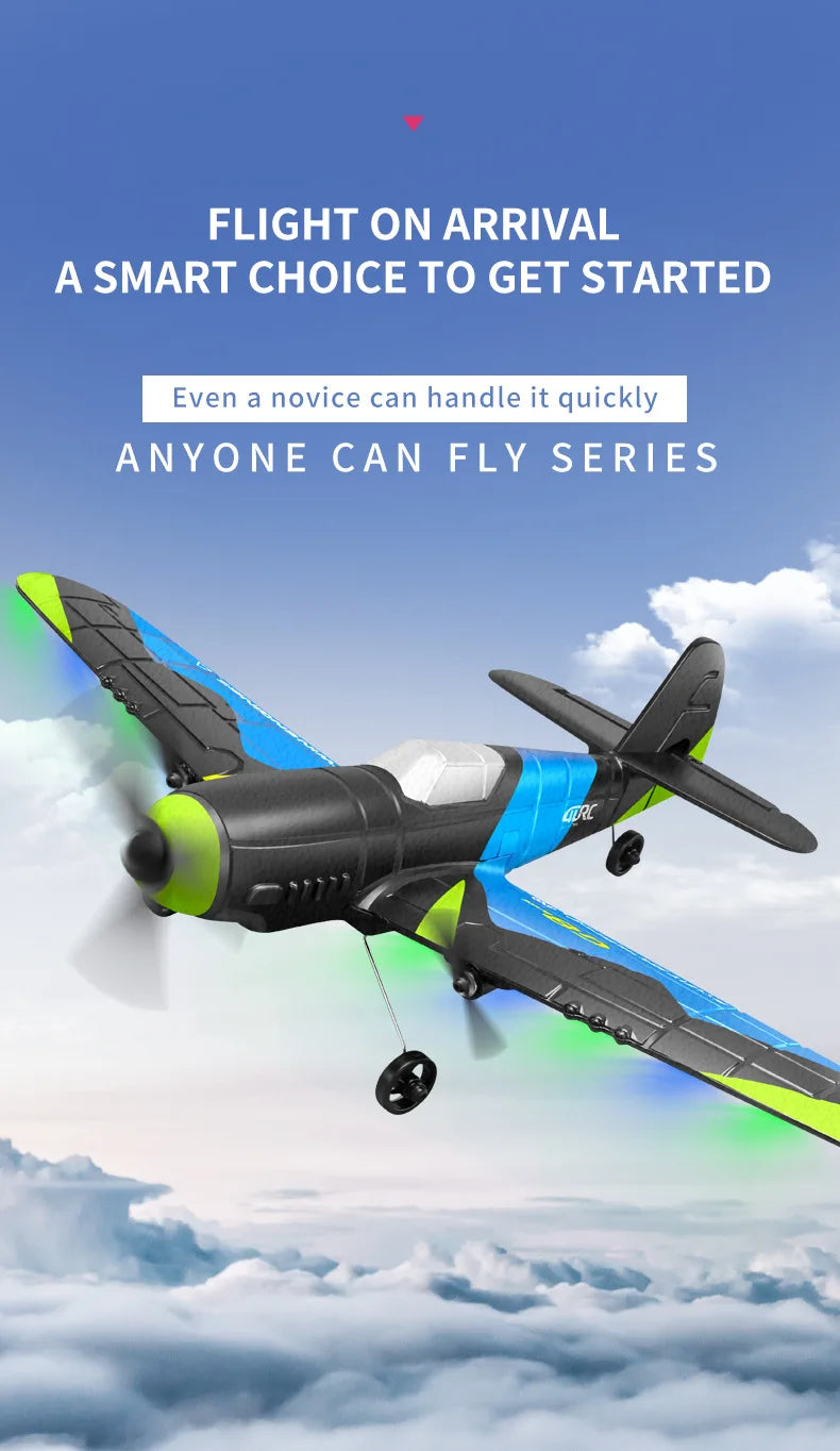 RC Plane EPP Foam Aircraft 2.4G Radio Control Glider Remote Control Plane Glider Airplane Toys for Children Kids Christmas gifts