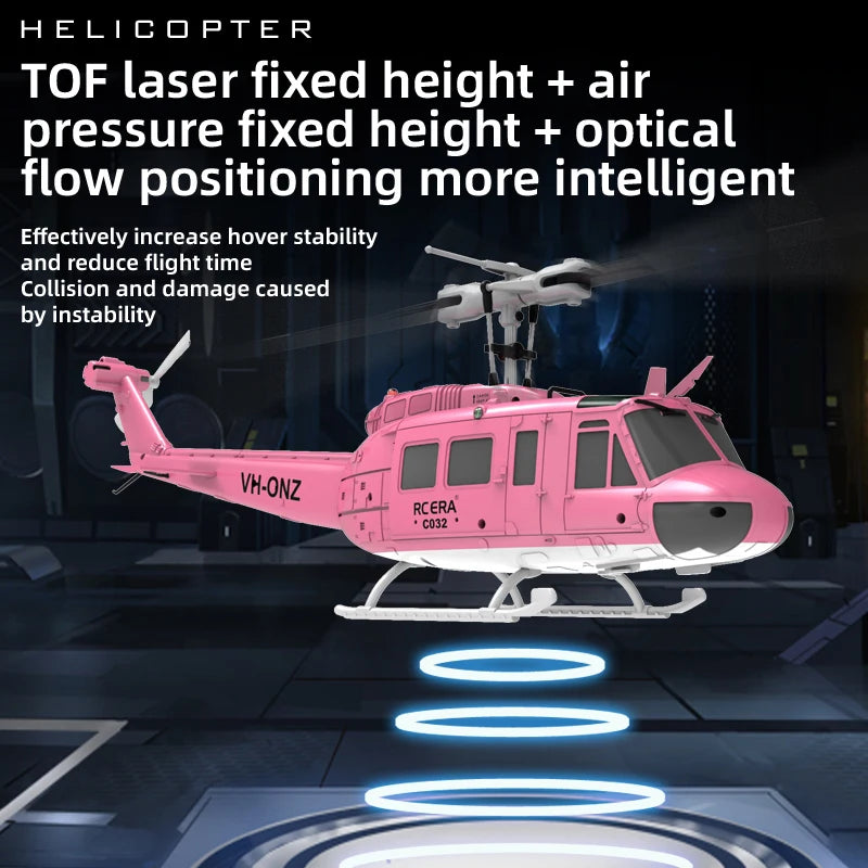 Rc Helicopter 2.4G RC Mini Plane 6CH with Camera HD 8K Wifi FPV Dron Aircraft Rc Airplane Toys for Boys Kids Adults Xmas Gifts