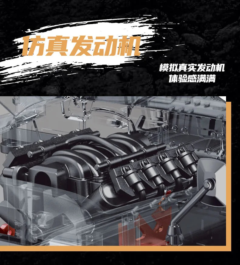 New 1:10 Full Scale Pickup 4X4 Professional Remote RC Defender Simulated Off-Road Climbing Vehicle RC CAR