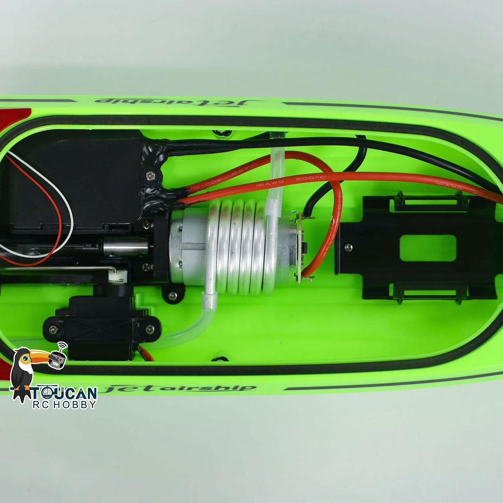 RC RTR Boat Lights Self Righting Jet Ship 2.4G Radio Control Racing Boat Model for Kids and Adults Outdoor Toys Gift for Boys