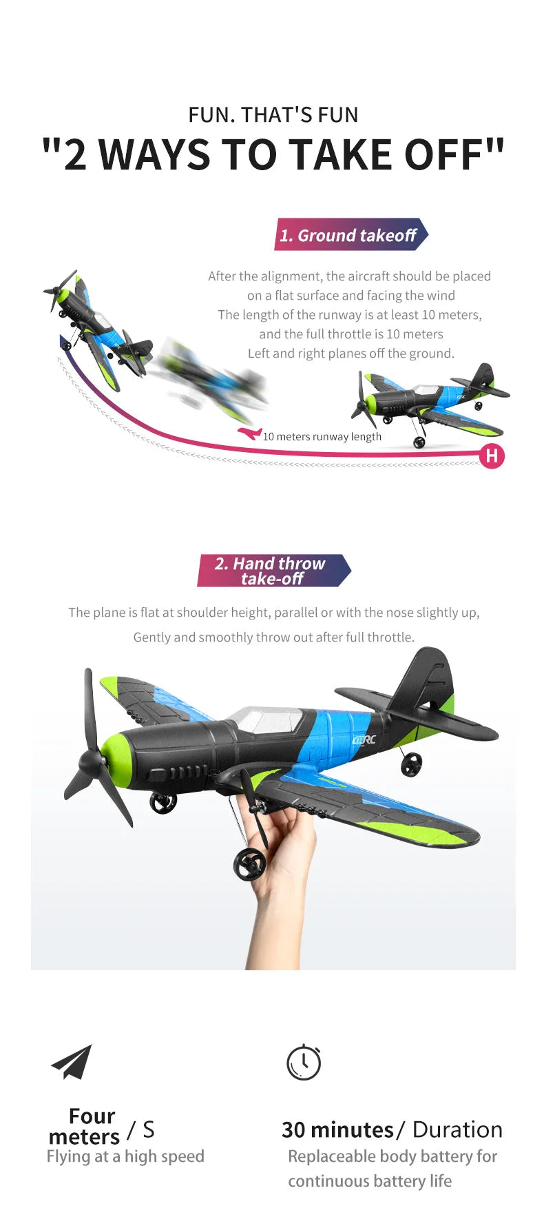 RC Plane EPP Foam Aircraft 2.4G Radio Control Glider Remote Control Plane Glider Airplane Toys for Children Kids Christmas gifts