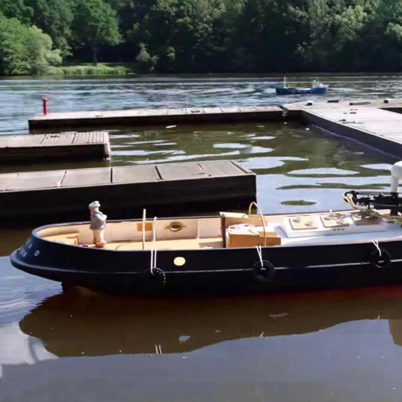 New Style 1/25 RC Boat 96cm Remote Control Steamship Handmade Wooden RC Schiffe Model Kit Ship Toy