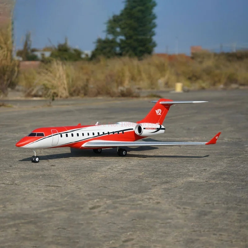 In Stock Xfly Electric Rc Airplane Dual 40mm-J65 Business Jet Fixed Wing Outdoor Scale Model For Adult Rc Hobby Enthusiasts