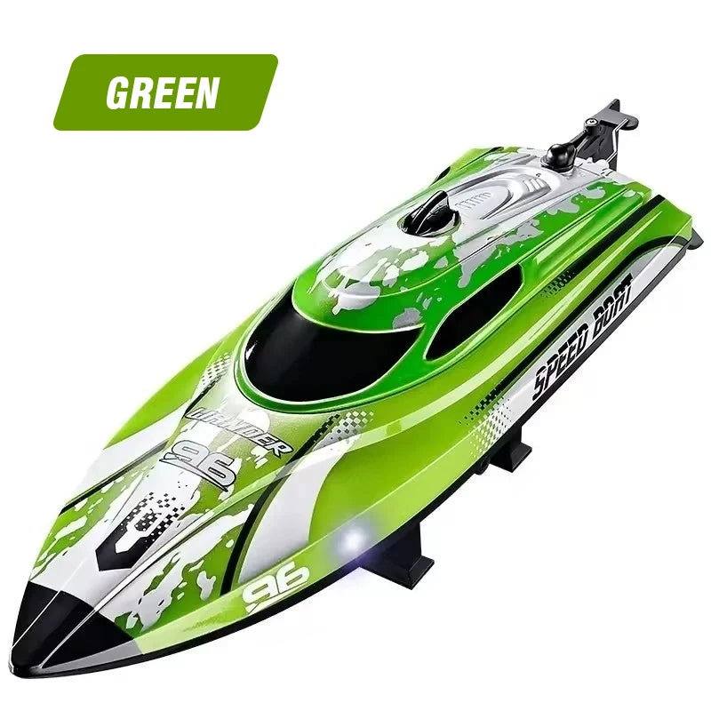RC High-Speed Boat 25Km/h 2.4G Waterproof Remote Control Boats Ship Speedboats Remote Control Outdoor Toys for Kids Adult Gifts