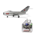 MinimumRC Mig 15 Micro Scale RC Jet 30mm Ducted Fan 2S Gyro Self Stabilization Aircraft For Outdoor RC Flight Hobby Enthusiasts
