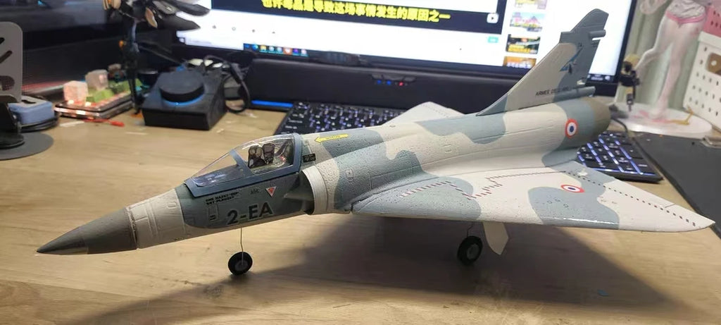 New Minimumrc Mirage 2000 30mm Brushless Edf 4ch Fixed Wing Rc Jet Plane Remote Control Aircraft Hobby Model Toy