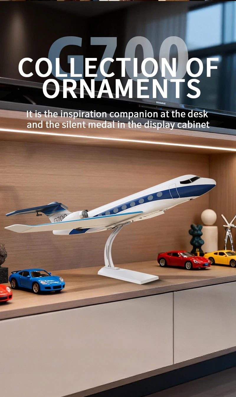 G700 Rc Plane Z67 Fixed-wing Rc Airplane Foam Toy Gulfstream 3-channel G700 Private Double Motor Control Airplane Model Gifts