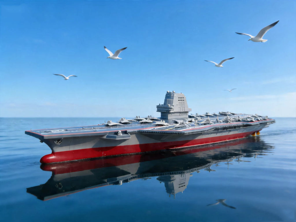 1:275 Scale 31 Inch Large Remote Controlled Warship Battleship Rc Ship On Lakes Pools Rivers Exhibits Models For Kids Boys A