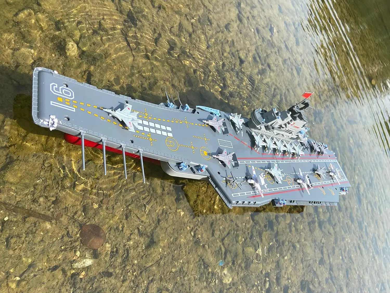 1:275 Scale 31 Inch Large Remote Controlled Warship Battleship Rc Ship On Lakes Pools Rivers Exhibits Models For Kids Boys A