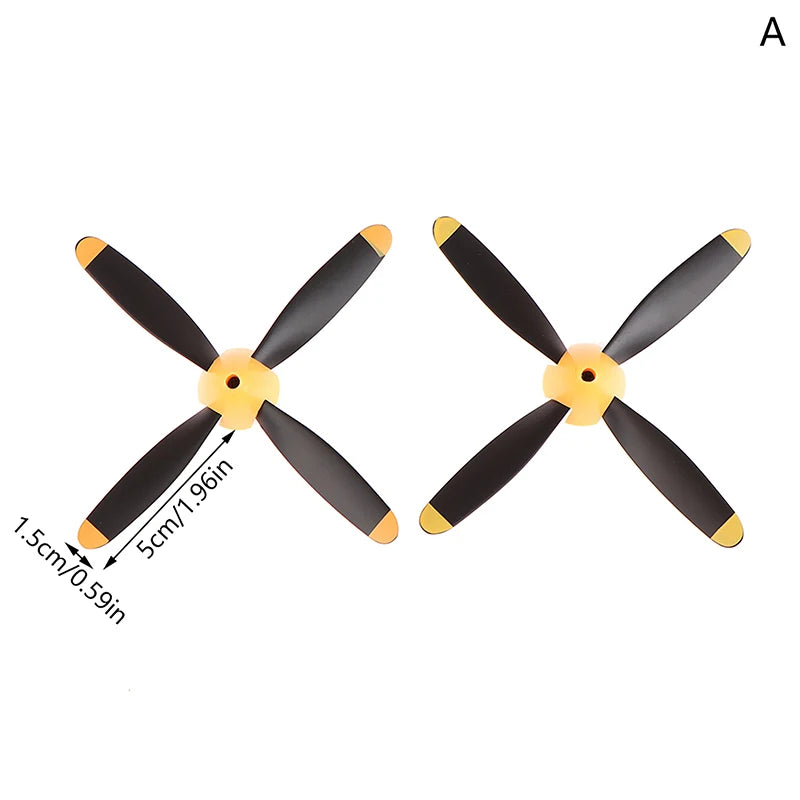 Volantex RC 4 Blades Propeller For 761-5 P-51D 761-8 F4U 761-9 T28 761-11 BF109 761-12 Spitfire RC Plane