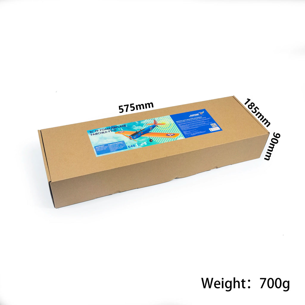 PP Foam RC Airplane Model Plane E40 900mm(35") Wingspan PT-19 Fairchild Remote Control Airplane Electric RC Aircraft Outdoor Toy
