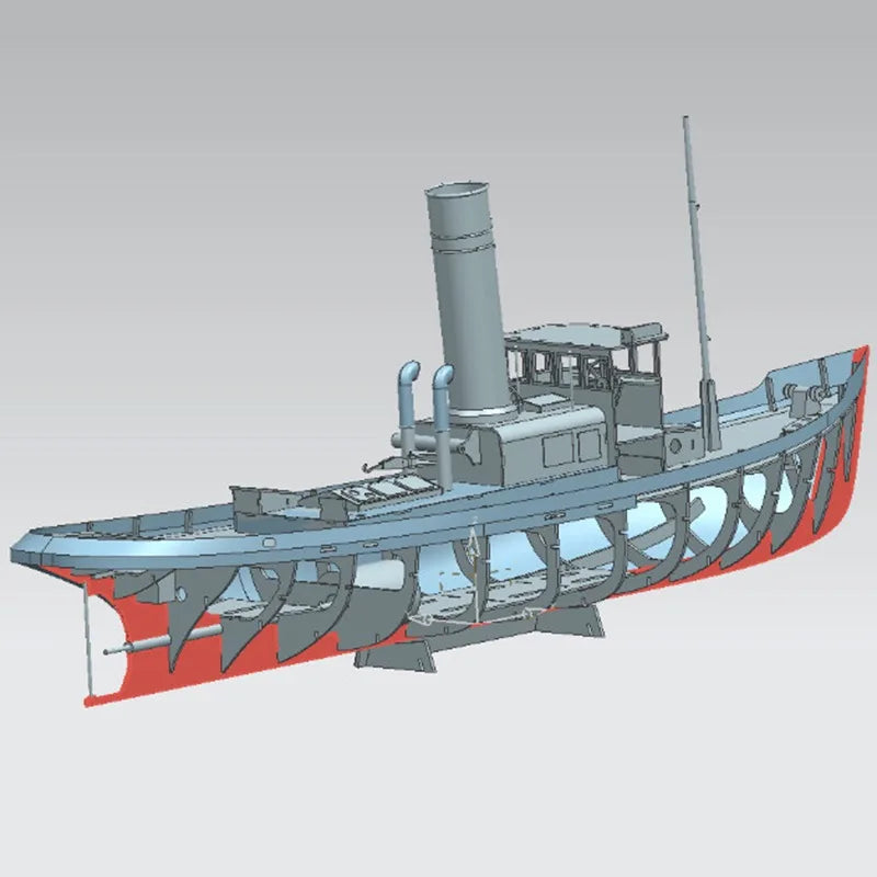 New Style 1/25 RC Boat 96cm Remote Control Steamship Handmade Wooden RC Schiffe Model Kit Ship Toy