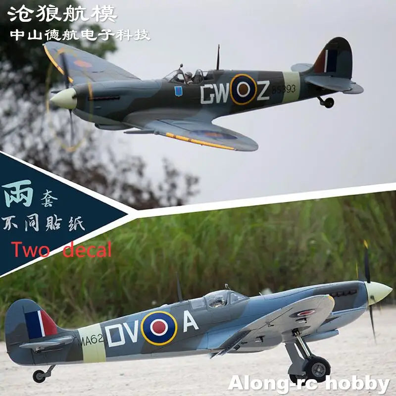 Flight Line RC Plane 1.6 m1600mm Wingspan Spitfire  World War II Aircraft RC model Airplane PNP with Retractable Landing Gear
