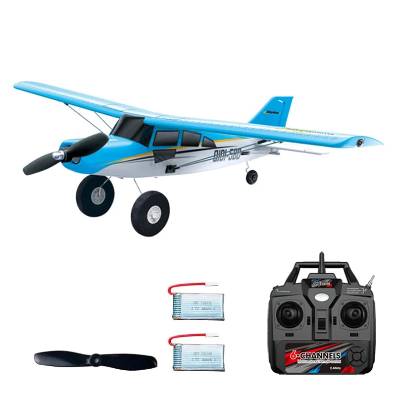 Qidi560 RC Plane Moore M7 Off-road 4CH Remote Control Airplane Brushless Fixed Wing Aircraft Model EPP Foam Toys for Children