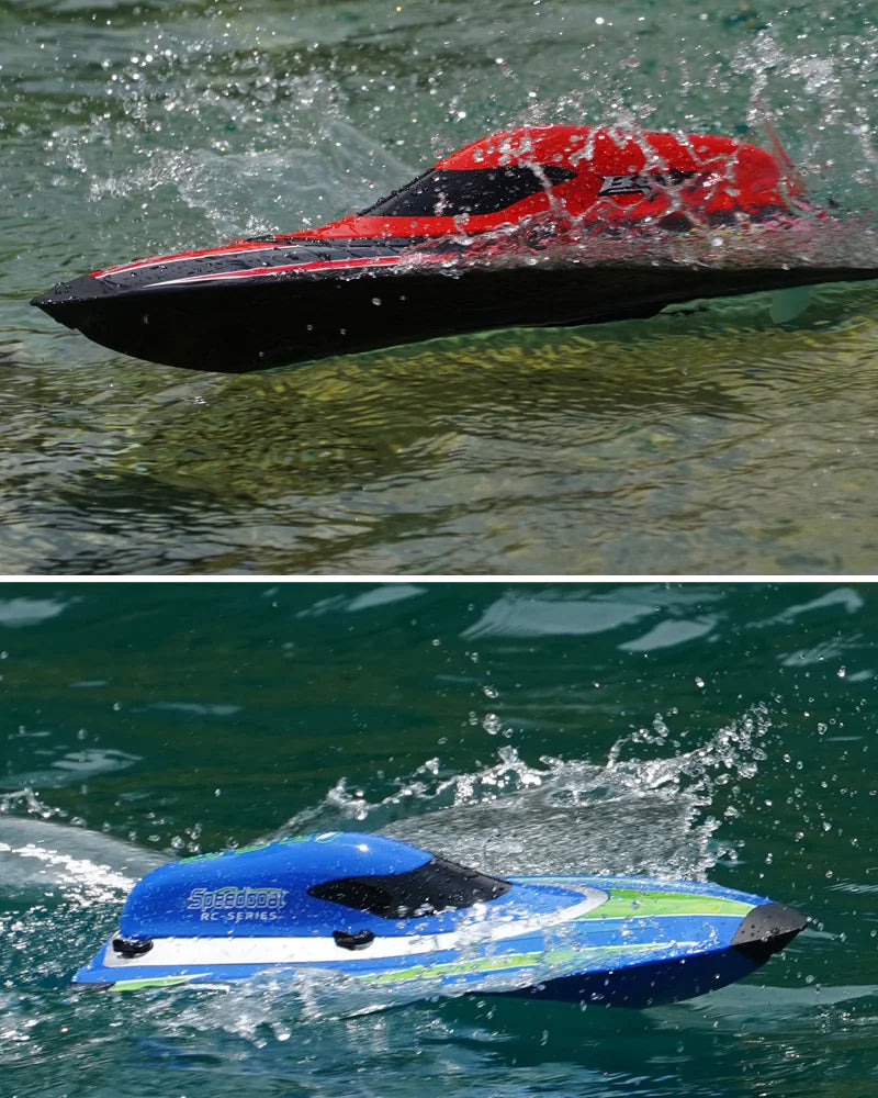 TX766 Brushless RC Boat 40km/h High Speed Big Power Waterproof Electric Toy Boat Model Low Battery Reminder Metal Rudder Gifts