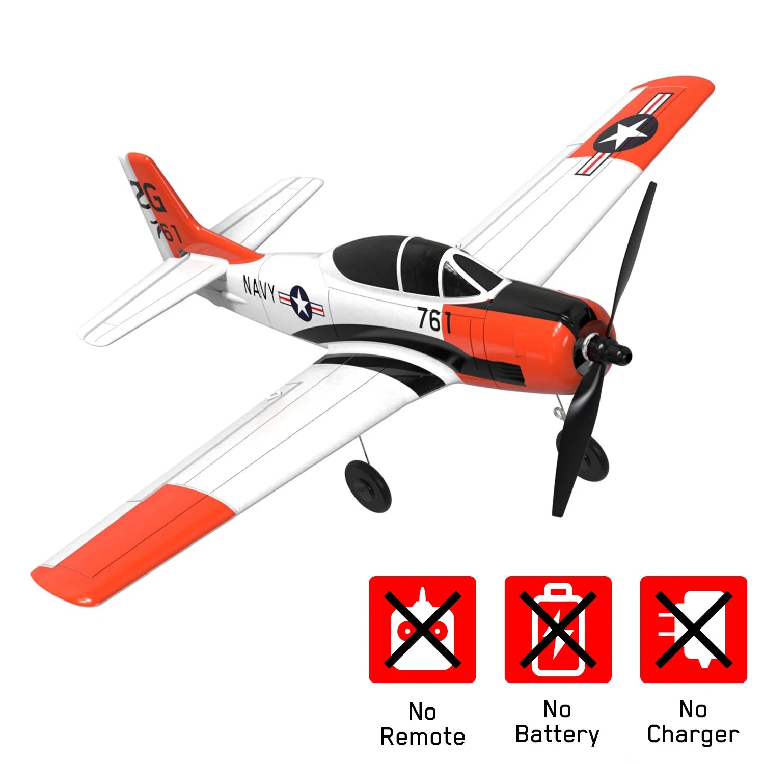 Volantex EPP P51D Mustang /BF109/P40/Zero PNP Plane 2.4G 4-CH 6-Axis One-key Aerobatic Warbird Mini Plane NO Remote