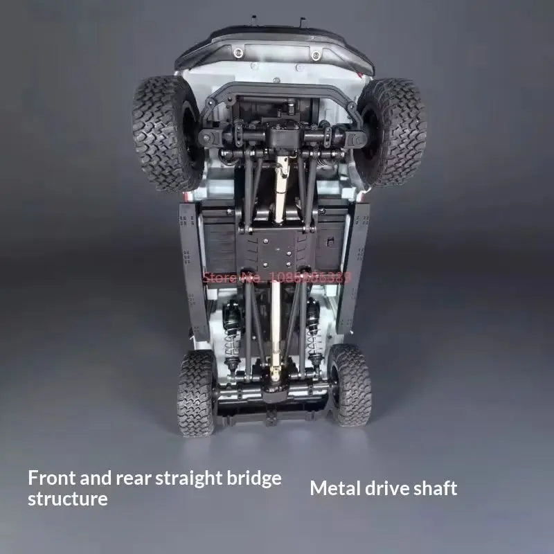 Hongxing New F-150 Rc Car 1:12 Scale 4wd Off-Road Pickup Truck Full Metal Gearbox Realistic Open Doors Cruise Control Rc Vehicle