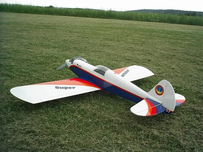 Great Planes Super Sportster 40 ARF Low Wing Sport Trainer RC Plane Pre Covered Wooden ARF Hobby Airplane for Beginner Pilots
