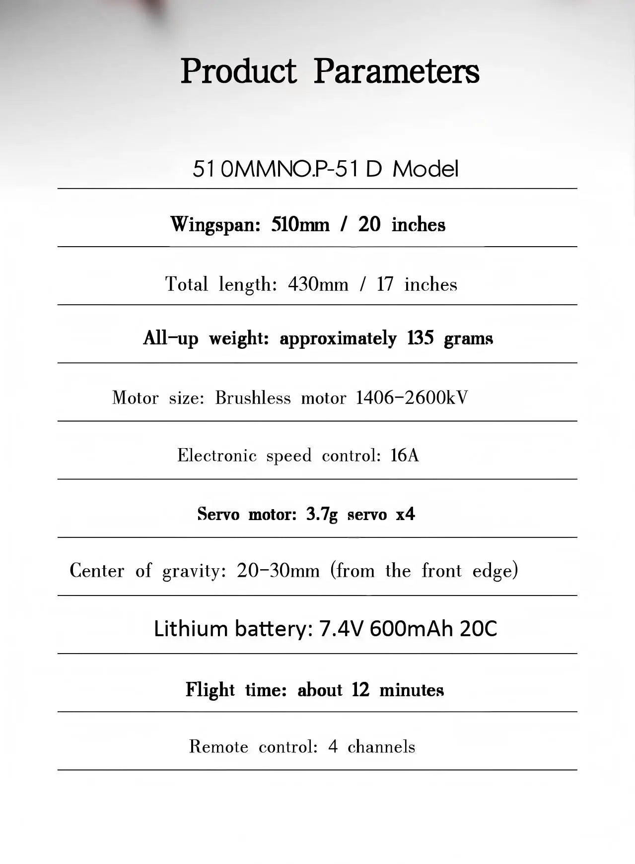 RC Plane 5CH 3D/6G Fixed-wing RC Airplane 2.4GHz P51D Mustang RTF for Adults Beginners Easy to Fly Removable Brushless Fighter