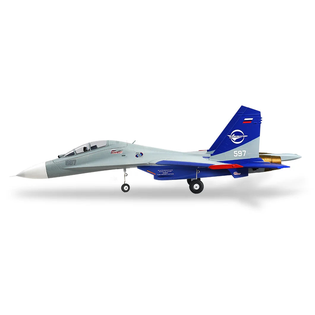 Xfly Double 50mm Su27 Twin Engine Jet Fighter Rc Plane Remote Control Assembly Fixed Wing Model