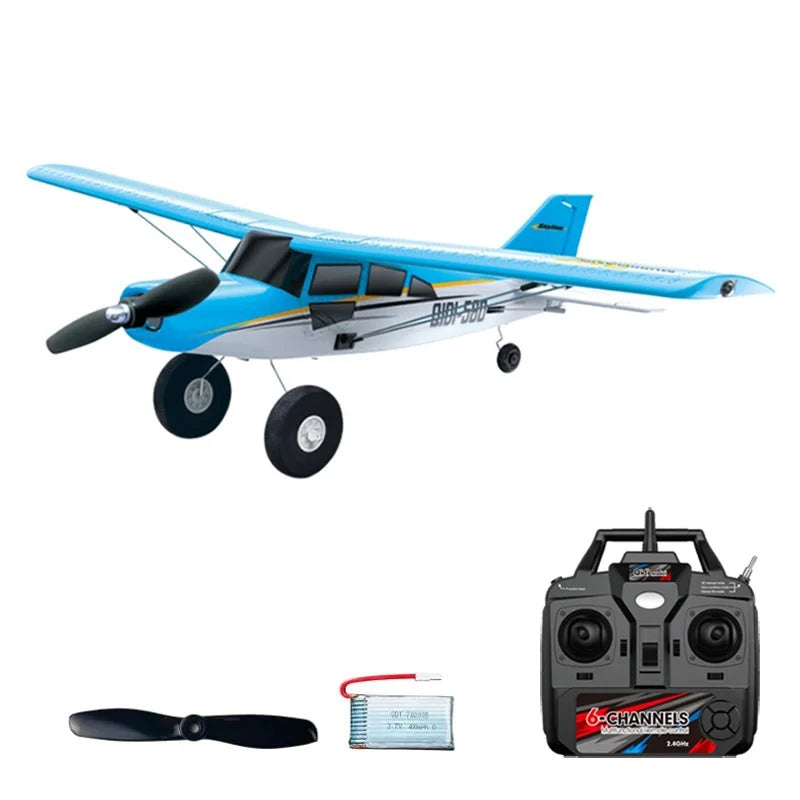 Qidi560 RC Plane Moore M7 Off-road 4CH Remote Control Airplane Brushless Fixed Wing Aircraft Model EPP Foam Toys for Children