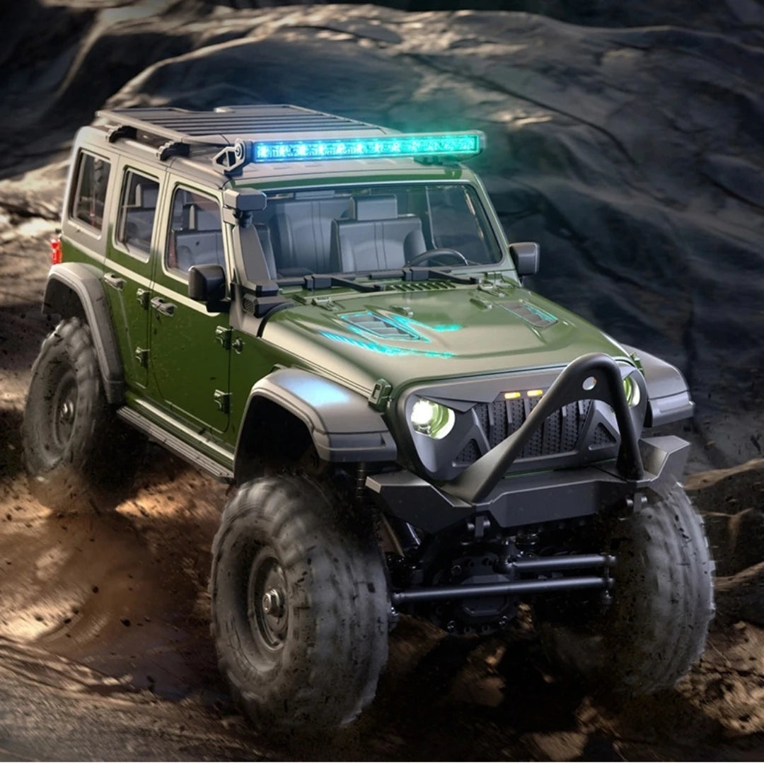 HB HuangBo RC Car RTR 1/16 Scale 4WD Off-Road Crawler Car Full Proportional Remote Control Electric Toy for Adults and Kids