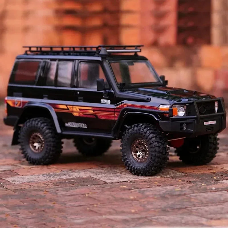 RGT EX86190 RC Cars Off-Road Vehicle: Rescuer 1/10 4WD Simulated Climbing Car LC76 Electric RC Model - Great Gift for Children