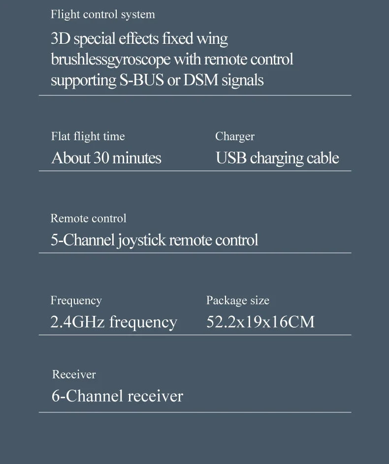 QIDI580 Stunt RC Glider Plane 4CH 2.4G Remote Control Brushless Aircraft EPP Foam Fixed Wing Airplane Model Toys for Children