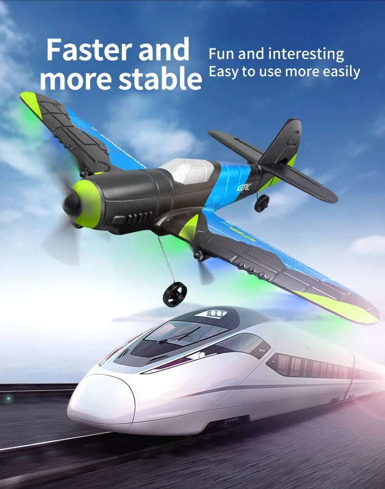 RC Plane EPP Foam Aircraft 2.4G Radio Control Glider Remote Control Plane Glider Airplane Toys for Children Kids Christmas gifts