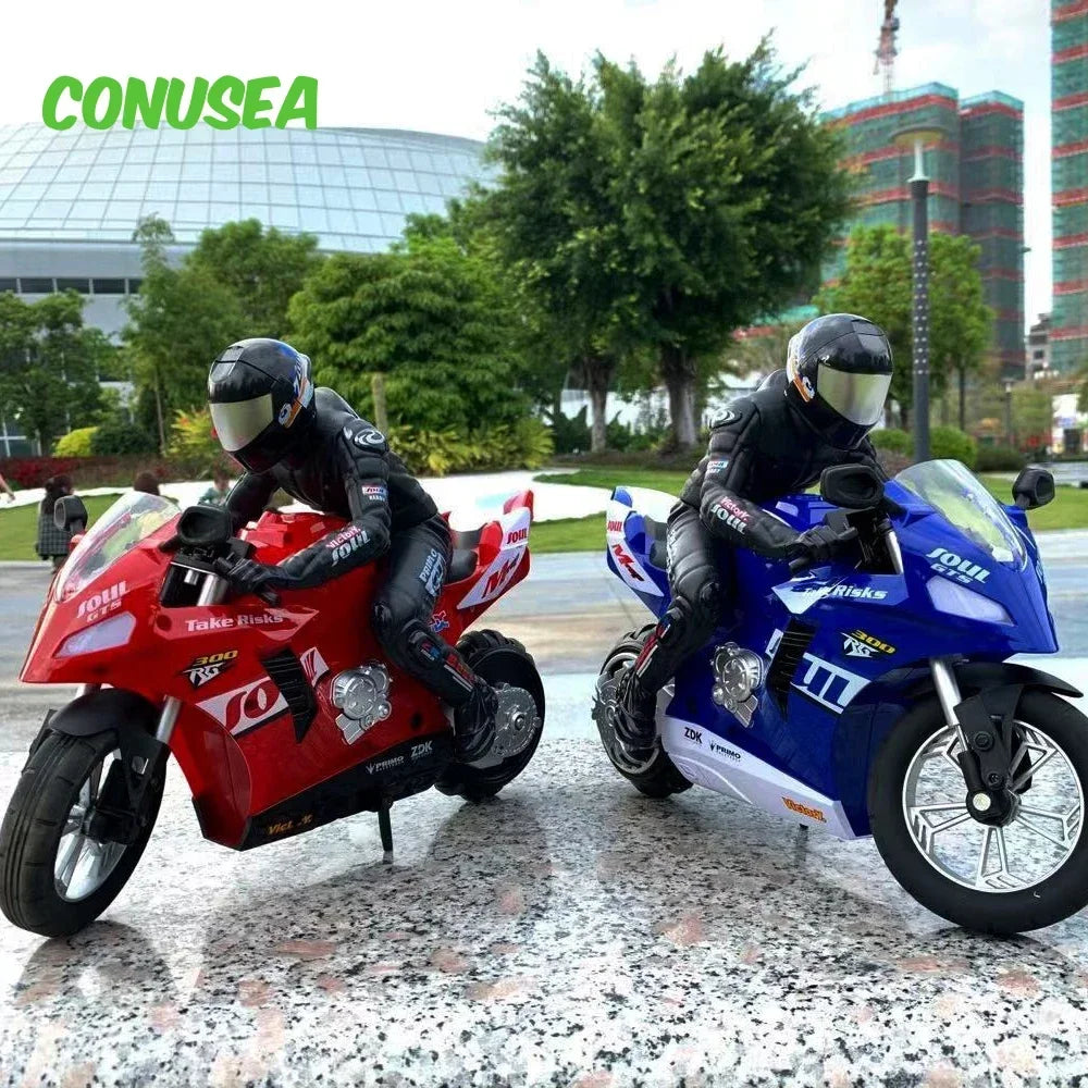 RC Stunt Motorcycle Car 1/6 High Speed Motorbike Model 2.4G Radio Control Car Remote Controlled Toy Drift Cars Toys For Boys Kid
