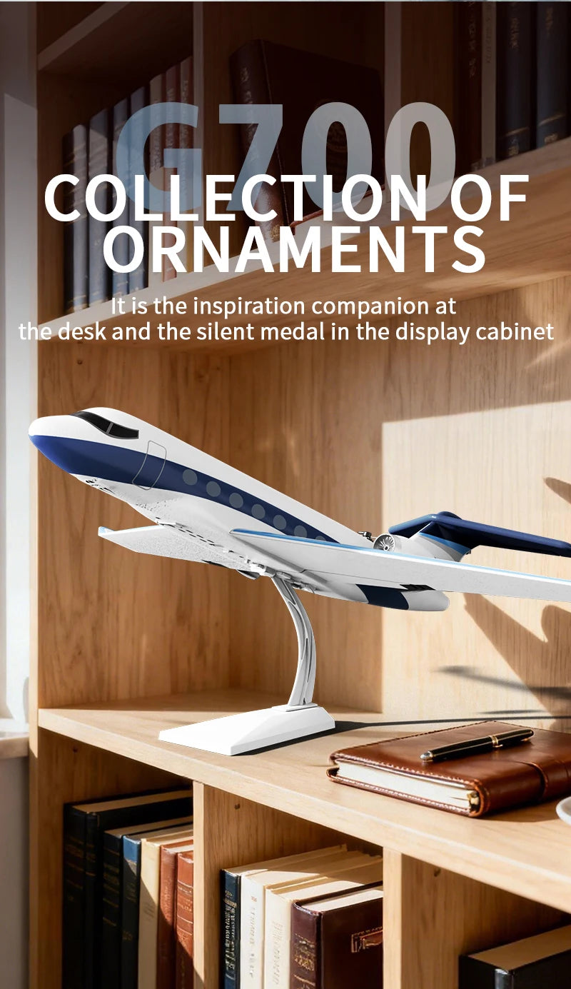 G700 Rc Plane Z67 Fixed-wing Rc Airplane Foam Toy Gulfstream 3-channel G700 Private Double Motor Control Airplane Model Gifts