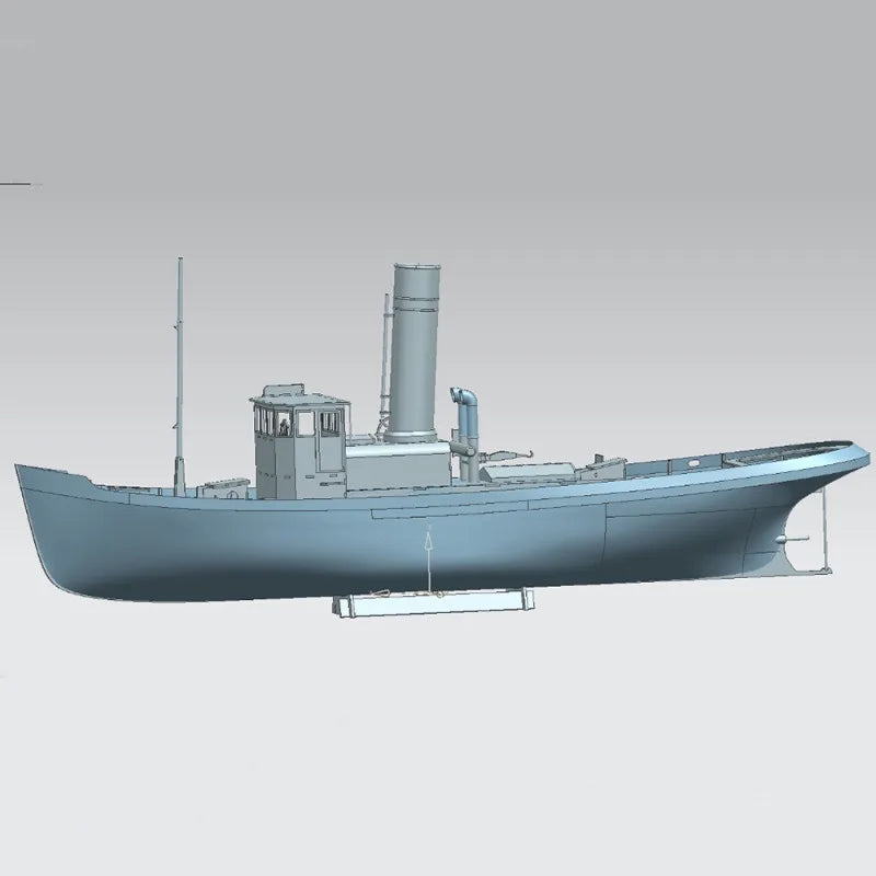 New Style 1/25 RC Boat 96cm Remote Control Steamship Handmade Wooden RC Schiffe Model Kit Ship Toy