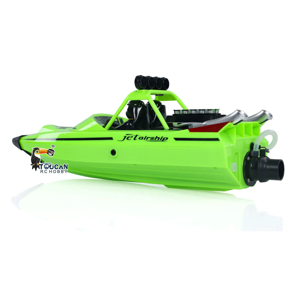 RC RTR Boat Lights Self Righting Jet Ship 2.4G Radio Control Racing Boat Model for Kids and Adults Outdoor Toys Gift for Boys