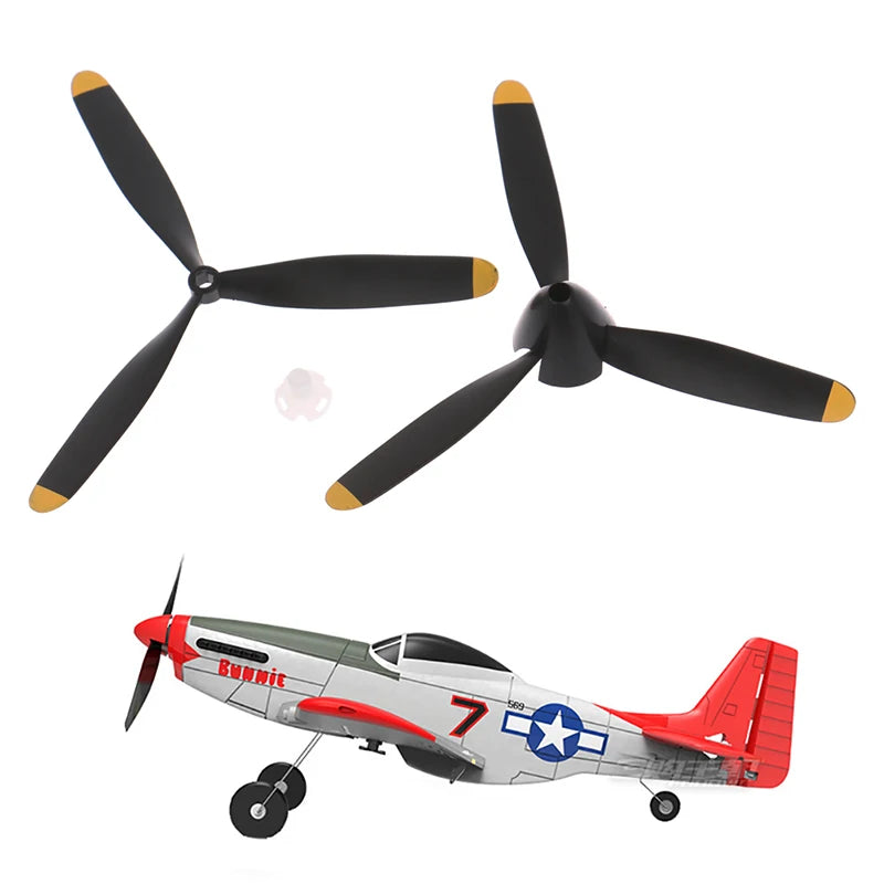 Volantex RC 3 Blades Propeller For 761-5 P-51D 761-8 F4U 761-9 T28 761-11 BF109 761-12 Spitfire RC Plane