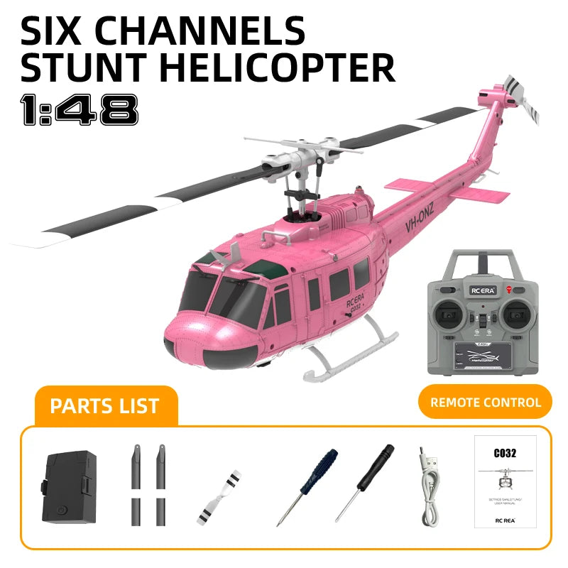 Rc Helicopter 2.4G RC Mini Plane 6CH with Camera HD 8K Wifi FPV Dron Aircraft Rc Airplane Toys for Boys Kids Adults Xmas Gifts