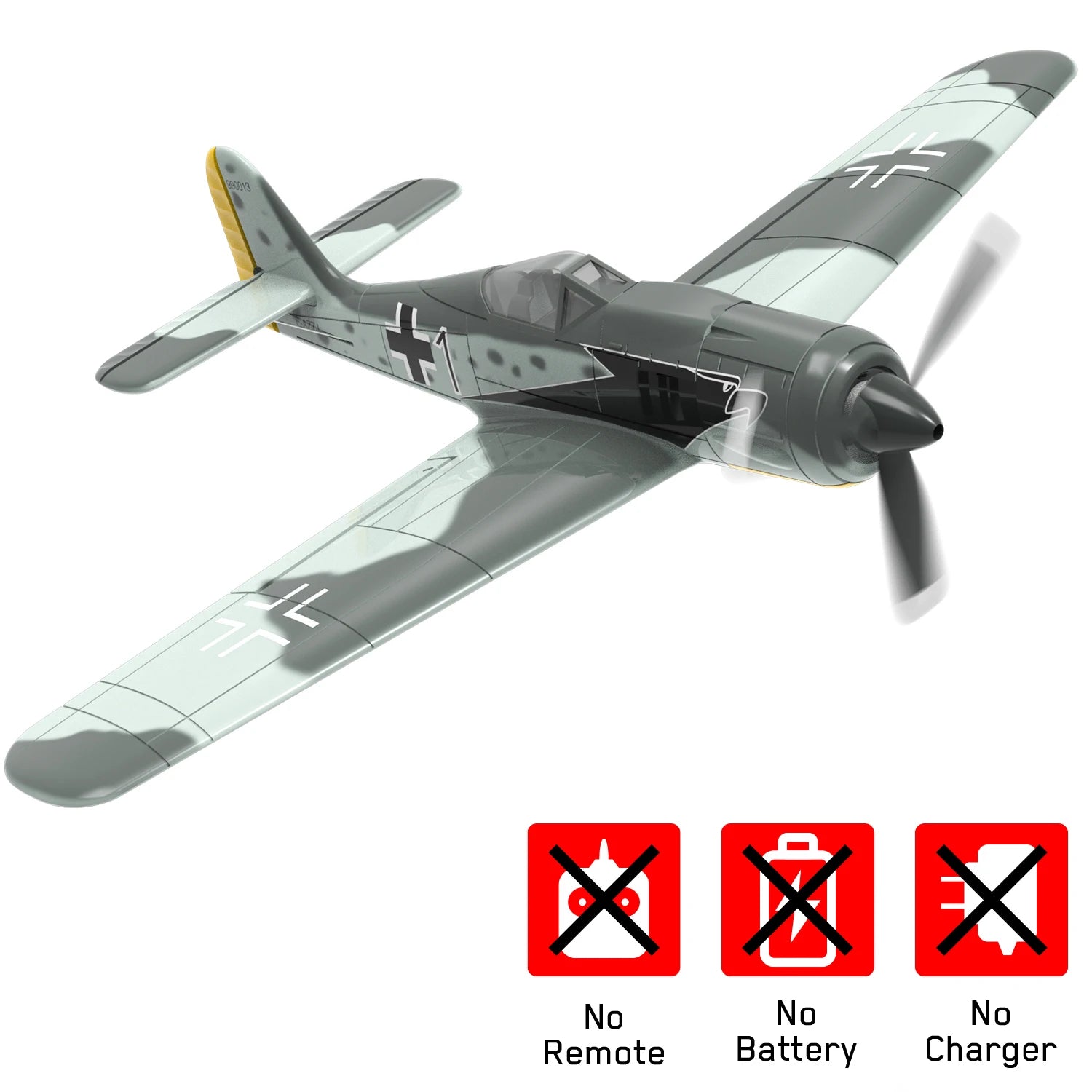 Volantex EPP P51D Mustang /BF109/P40/Zero PNP Plane 2.4G 4-CH 6-Axis One-key Aerobatic Warbird Mini Plane NO Remote