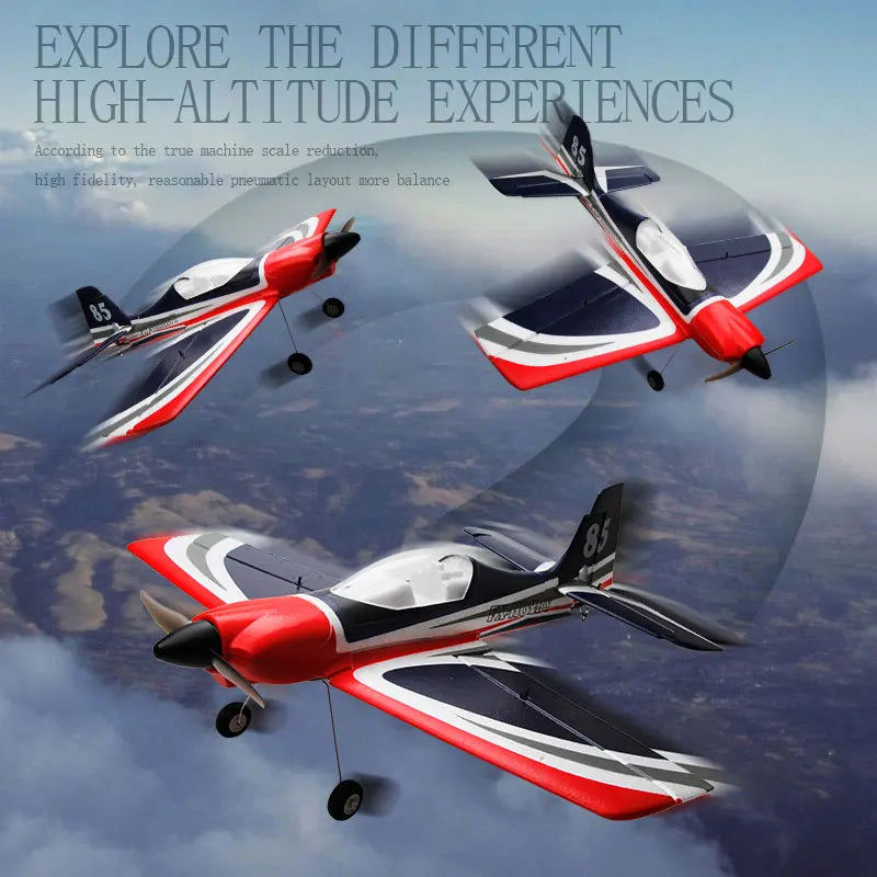 5CH FX9706 RC Plane 580MM Fixed Wing Glider 3D/6G Remote Control Aircraft 2.4G Brushless Motor Fighter Model Toys for Children