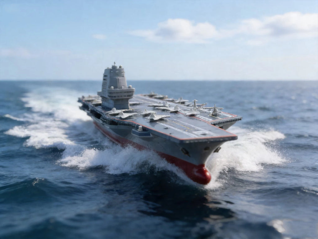 1:275 Scale 31 Inch Large Remote Controlled Warship Battleship Rc Ship On Lakes Pools Rivers Exhibits Models For Kids Boys A