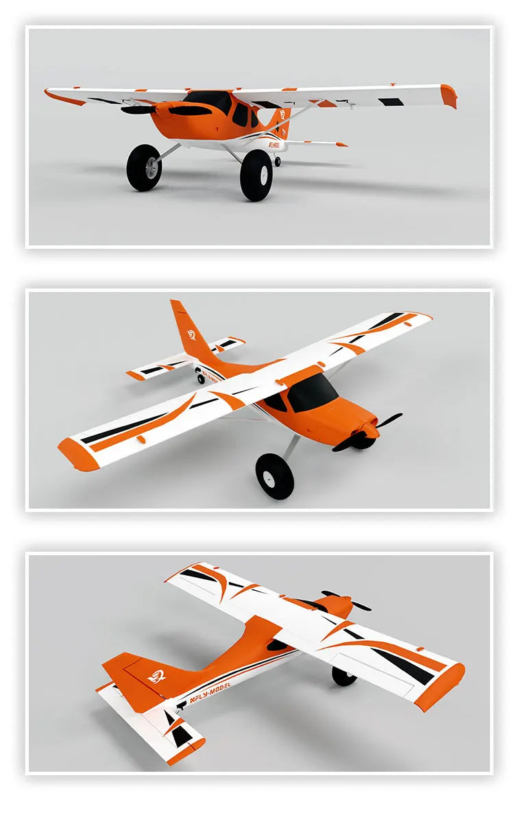 Xfly 1233mm Windwalker Electric RC Plane - Assembled Fixed Wing Single Wing Remote Control Aircraft for Entry Level Training