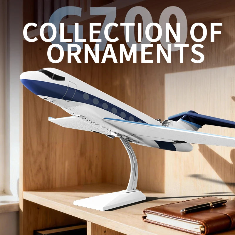 G700 Rc Plane Z67 Fixed-wing Rc Airplane Foam Toy Gulfstream 3-channel G700 Private Double Motor Control Airplane Model Gifts