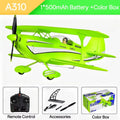 New 2026 WLtoys RC Airplane Brushless Motor 3D/6G with Gyroscope Biplane Four-Channel Plane Boy's Gift A310