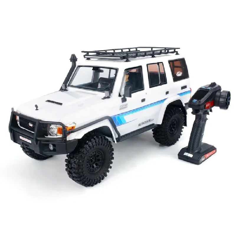 RGT EX86190 RC Cars Off-Road Vehicle: Rescuer 1/10 4WD Simulated Climbing Car LC76 Electric RC Model - Great Gift for Children