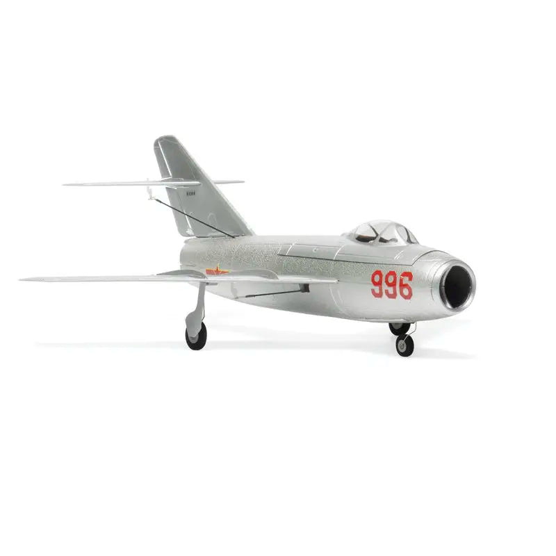 MinimumRC Mig 15 Micro Scale RC Jet 30mm Ducted Fan 2S Gyro Self Stabilization Aircraft For Outdoor RC Flight Hobby Enthusiasts