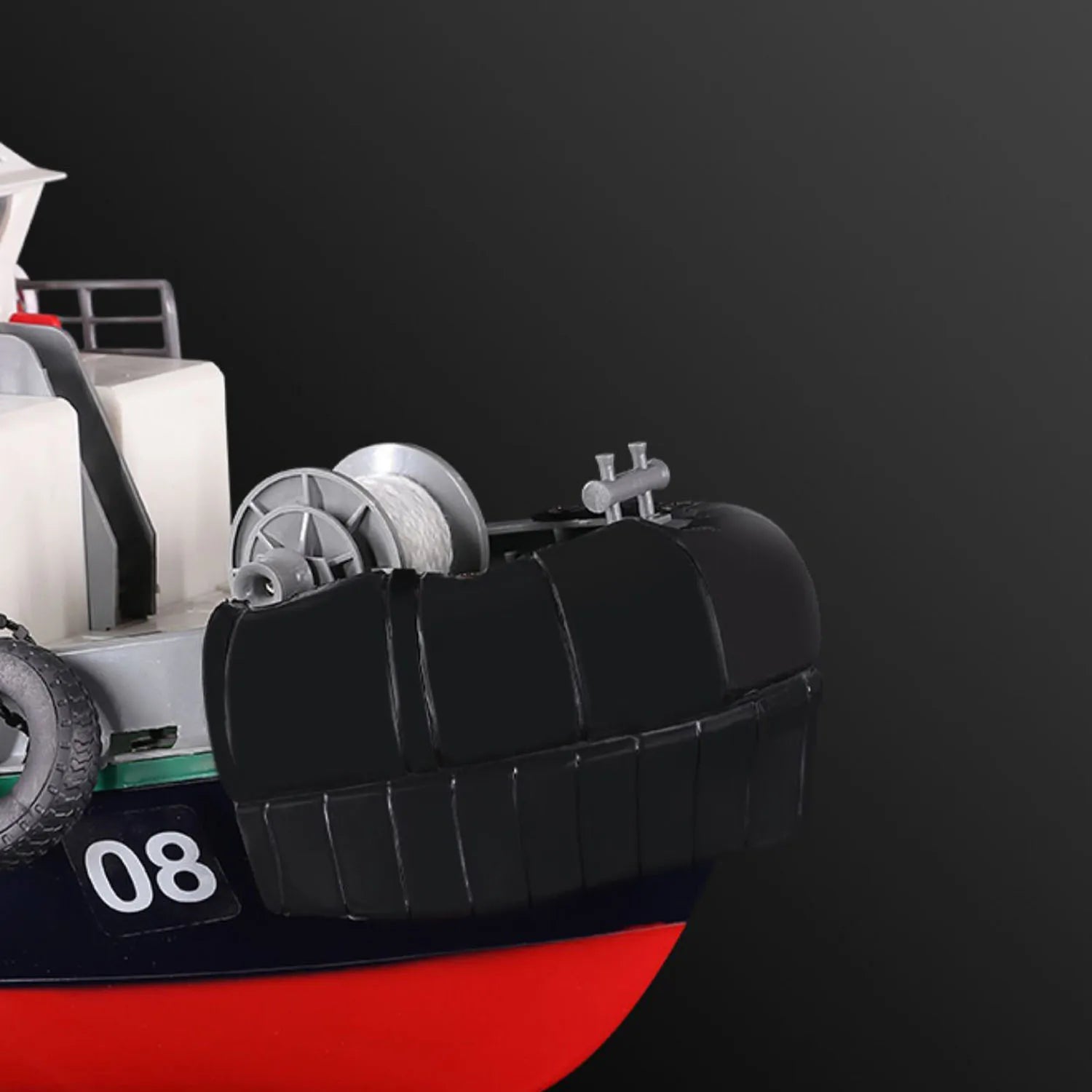 2.4G Heng Long RC Boat Fire Fighting Water Spray Ship Remote Control Assembled Model Servo Motor Toy Gift for Boys TH23785