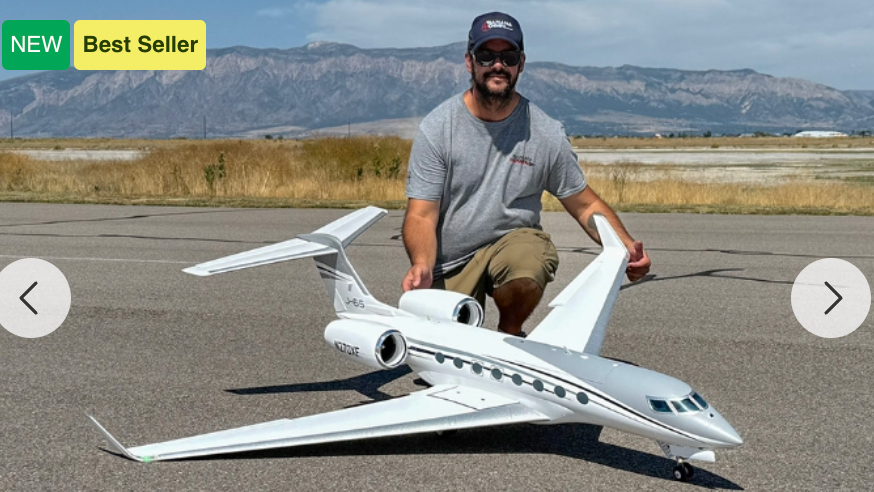Xfly-Model J65 V2 7CH Twin 70mm EDF RC Jet PNP with 3-Axis Gyro Stabilization