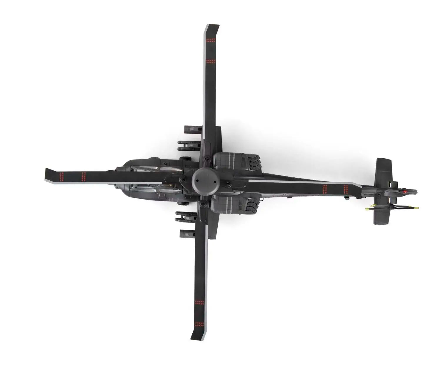 RC Helicopter C170 1:48 RC ERA Apache Remote Control Armed Helicopter Optical Flow Positioning 6CH Brushless Aircraft Model Toy